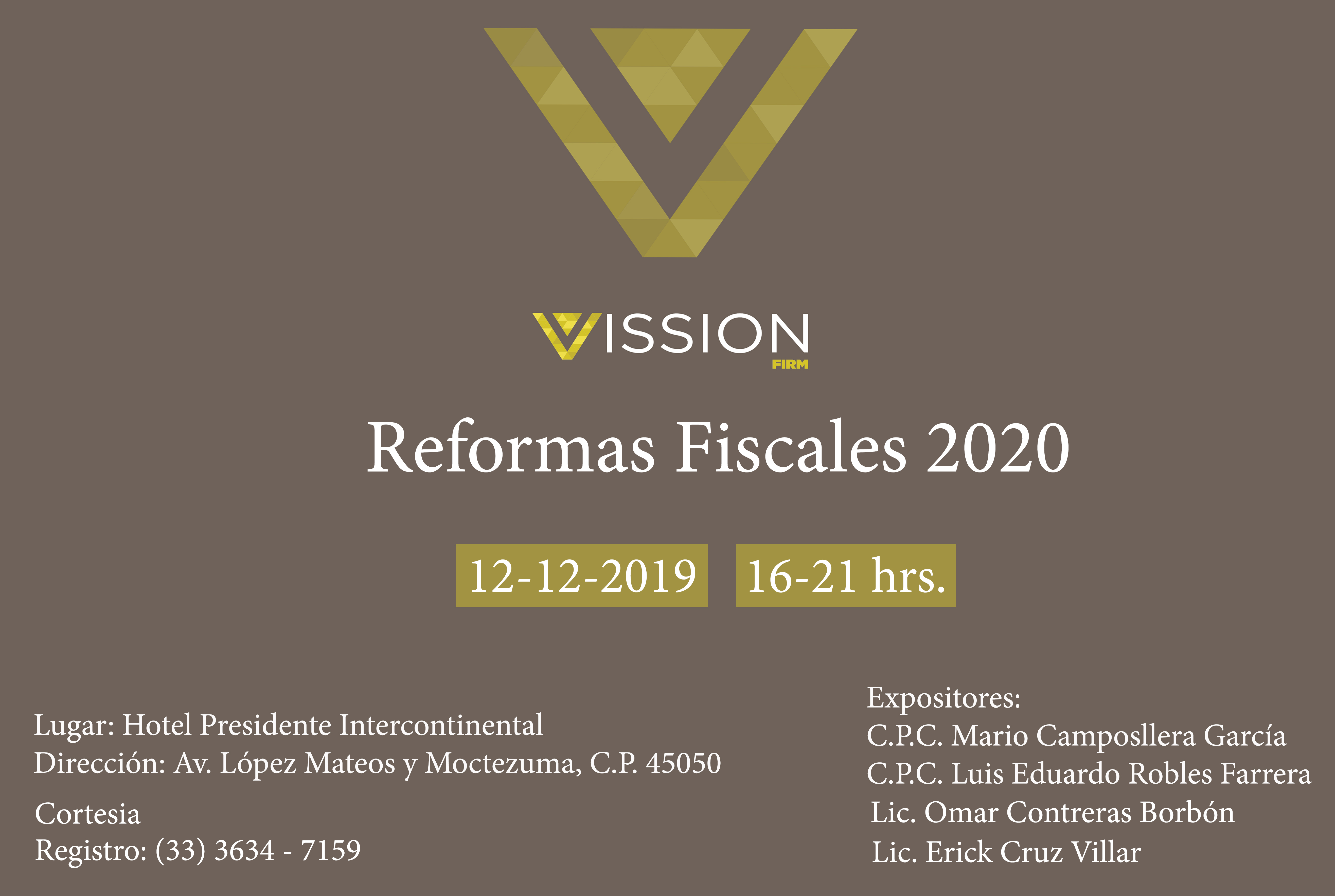 REFORMAS FISCALES 2020